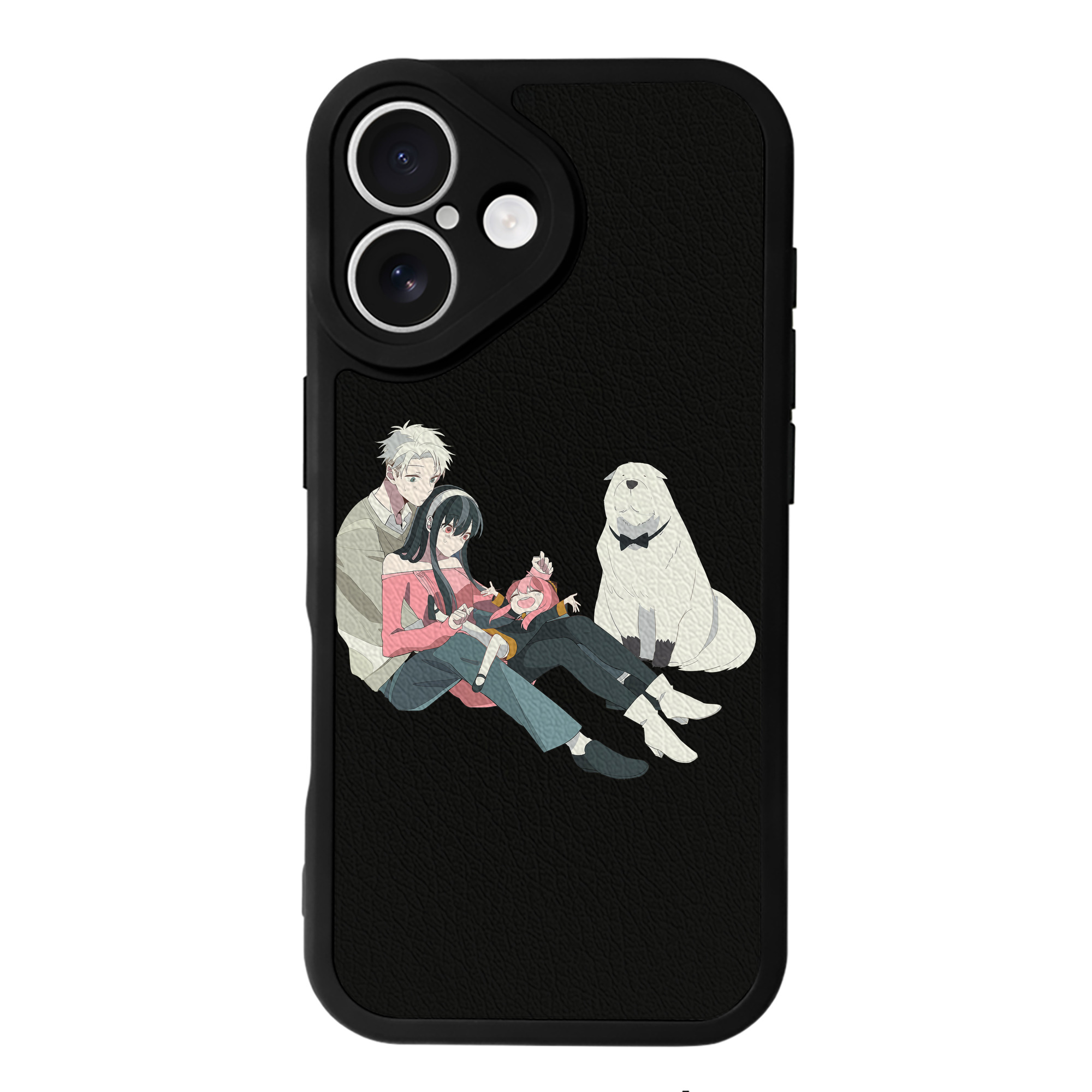 （画像用） SPY×FAMILY间谍家家酒 【iPhone 16シリーズ対応】シリコンスマホケース（レザー調） 材質：シリコン